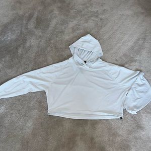 Lululemon hooded crop top